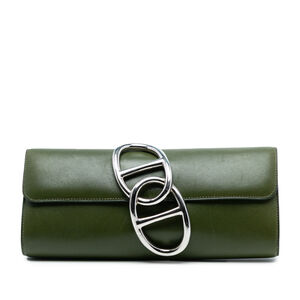 Pre-Loved Hermes Tadelakt Egee Clutch